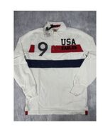 USA Canterbury White Rugby Polo Shirt~All Sizes~ - $545.69 MXN