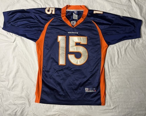 Reebok On Field Denver Broncos Tom Tebow Jersey Youth XL 16-18 Blue Embr... - $25.00