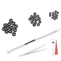 O-Ring, Buna-N, Tool Kit with 3 Convenient Sizes, Replacement for Mini Dental - £11.39 GBP