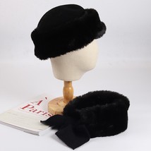 Winter hat scarf women&#39;s warm  Beret  ear protector lord hat Men&#39;s neck protecto - £71.58 GBP