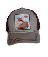 FOXY Hat Fox Trucker Baseball Cap Mesh Panel Adjustable One Size Snap Ba... - $29.77 CAD