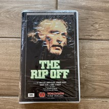 Vintage Sealed The Rip Off Worldvision Home Video Rare VHS - £81.18 GBP