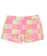 Vineyard Vines Shorts Sz 2 Women&#39;s Pink Green Whale Print  Patch Stretch... - $23.75
