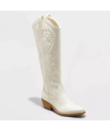 Wild Fable Kenzi Largo Polpaccio Western Stivali con Memory Foam Suola B... - $465.29 MXN