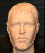 1/6 SCALE CUSTOM RUSSELL CROWE MAXIMUS GLADIATOR ACTION FIGURE HEAD! - $14.03