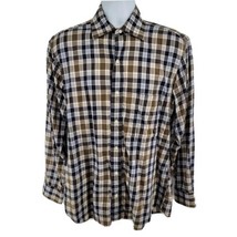 Orvis New England Long Sleeve Plaid Button-up Men&#39;s Shirt Size M - £17.52 GBP