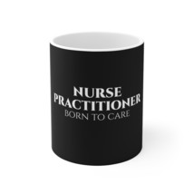White &amp; Black Ceramic Nurse Practitioner Mug 11oz | Nurse Gift | 451 - £8.65 GBP