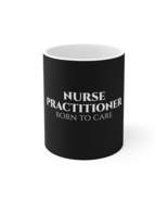 White &amp; Black Ceramic Nurse Practitioner Mug 11oz | Nurse Gift | 451 - £8.63 GBP
