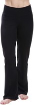 American Fitness Couture Total Coverage High Waist Workout and Yoga Pant Black L - £76.76 GBP