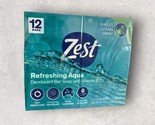 Zest Bar Soap Aqua with Vitamin E Refreshing 12pk 4oz each New - $44.54
