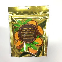 Trader Joe&#39;s Dark Chocolate Orange Sticks 10oz Bag GLUTEN FREE 03/2024 - £11.81 GBP