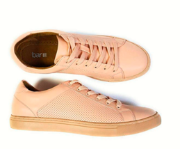 Bar III Mens Toby Lace-Up Pink Sneakers - £18.11 GBP