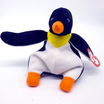 Dec 19 1995 Ty Original Beanie Babies WADDLE Penguin Style 4075 PVC w/tags - $11.19