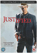 Justified: The Complete First Season DVD (2010) Timothy Olyphant Cert 15 3 Pre-O - £14.94 GBP