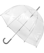 Women&#39;S Clear Bubble Umbrella – Transparent Dome Coverage – Large Windpr... - $888.33 MXN