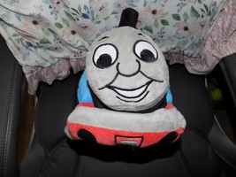 Thomas The Train Tank Engine Plush Cuddle Pillow Soft Beaded Stuffed Toy EUC - £15.41 GBP