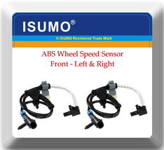 2 x ABS Wheel Speed Sensor Front left &amp; Right ALS3077 Fits Chevrolet GMC Hummer - £14.66 GBP