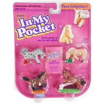 New Vintage 1994 Pony In My Pocket Collection 1 Hasbro 9277 4 Horse Figures - £33.63 GBP