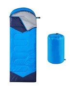 oaskys Camping Sleeping Bag - BLUE - 3 Season Lightweight Water resistant - $468.09 MXN