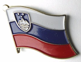Slovenia Single Flag Lapel Lapel Pin Badge 1 Inch - £4.45 GBP