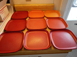 Tupperware square plates - $47.49