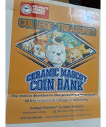 College treasures Texas A&amp;M Mascot Reveille Coin Bank Piggy Bank - £4.69 GBP