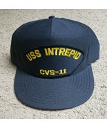USS INTREPID CVS-11 Navy Ship Cap *U.S MILITARY OFFICIAL*  Snapback Eagl... - €20,37 EUR