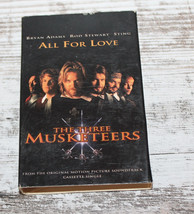 All For Love Bryan Adams Rod Stewart Sting Cassette Single Three Musketeers 1993 - £1.95 GBP