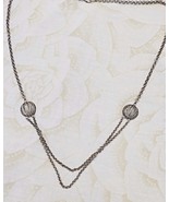 41&quot; Antique Victorian  handmade hand forged chain links necklace  - $547.64 MXN