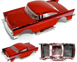 2023 HO AFXtras 1957 Custom Low ’57 Chevy Bel Air Slot Car BODY RUBY RED... - $17.99