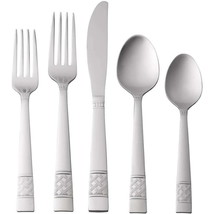 20 Pcs Stainless Steel Silverware Cutlery Set Flatware Forks Knife Servi... - $16.80
