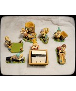 Disney Snow White &amp; The Seven Dwarf Office Desk Set Pencil Holder Tape - €85,38 EUR