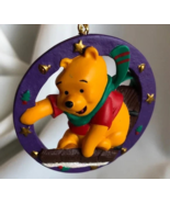 Enchanted Tree Treasures Winnie the Pooh On Sled Christmas Ornament by G... - $164.38 MXN