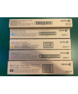 GENUINE XEROX TONER SET w/Waste CYMK 006R01509 006R01510 006R01511 006R0... - $3,079.76 MXN