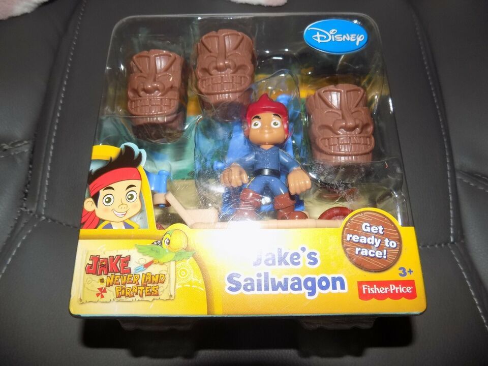 Fisher-Price Disney's Jake and The Never Land Pirates: Jake's Sailwagon NEW Item image 2