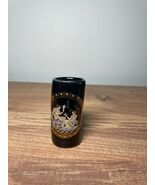 Vintage Greek Ceramic Lighter Holder or Mini Vase – Black &amp; Gold Mytholo... - €15,70 EUR
