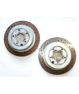 2006-2013 LEXUS IS350 RWD REAR ROTOR DRILLED SLOTTED SET LEFT &amp; RIGHT SI... - $142.33 CAD