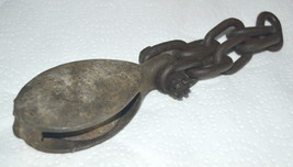 Steel Wheel Pulley, # 804, pulley, antiques, collectables, mechanic tools - $12.85