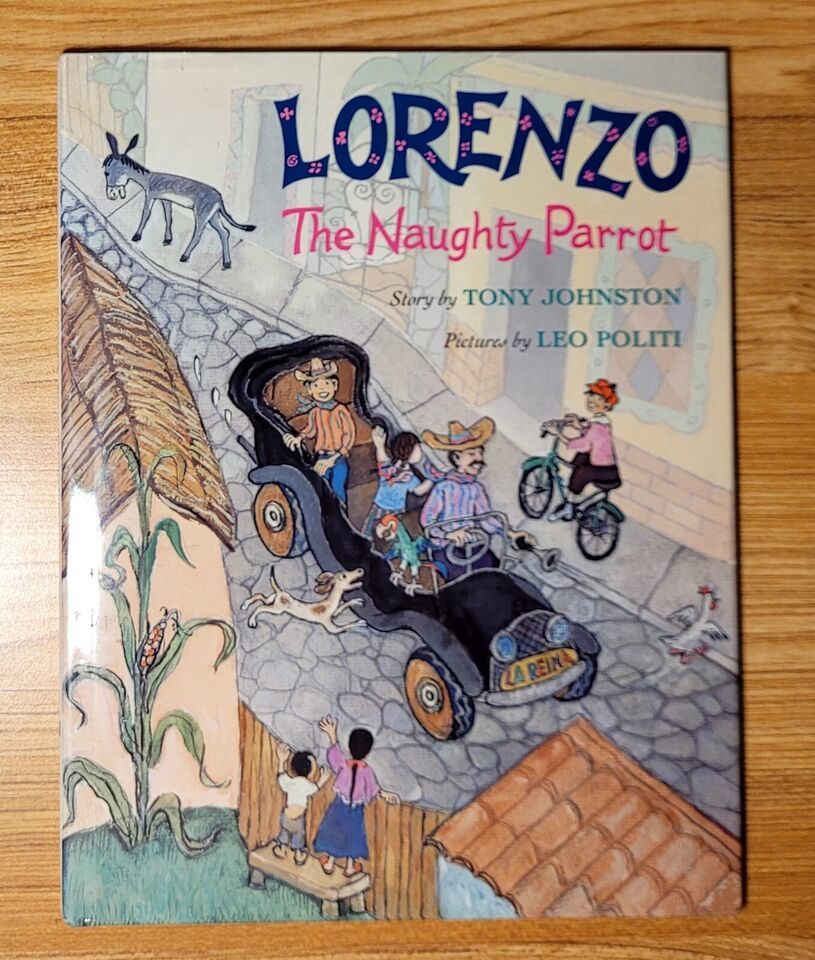 Lorenzo the Naughty Parrot - First Edition 1992 Politi &amp; Johnson - $11.88