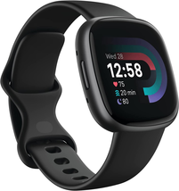Fitbit Versa 4 Fitness Smartwatch GPS 24/7 Heart Rate 40+ Ex Modes Sleep Track - £174.13 GBP