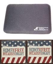 Paralyzed Veterans of America Mini Sewing Kit &amp; Home of the Free..coasters 2 - £12.48 GBP