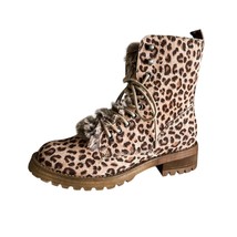 Very G Women&#39;s Farrah Boots Tan Leopard - $844.69 MXN