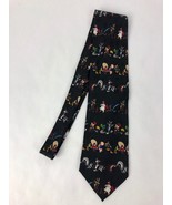 Looney Tunes Mania Tie Necktie Black - FULL CAST OF CHARACTERS- Must See... - $13.99