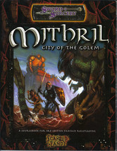 Mithril City of the Golem d20 sourcebook campaign setting - $8.90