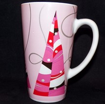 2004 Starbucks Tall Pink Silver Holiday Grande 16oz Christmas Tree Latte... - £23.97 GBP