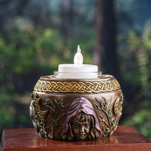 Ebros Triple Goddess Maiden Expectant Mother &amp; Crone Pagan Candle Tealight - £21.94 GBP