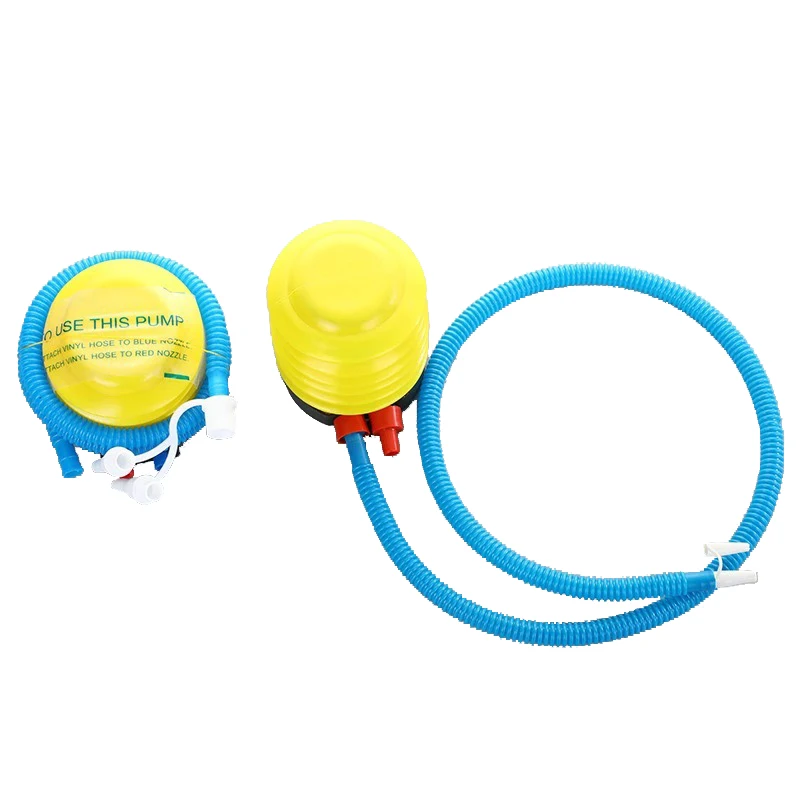 Quick Foot Pump Toys Hand Push Air Swimming pool float Portable Inflati - £15.54 GBP+