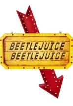 Beetlejuice LED Marquee Sign | Officially Licensed | Halloween Decor - $108.90