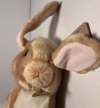 Aurora - Miyoni -8&quot; Tx 10&quot; Long Lop Eared Rabbit - Tan-2019 - £6.73 GBP