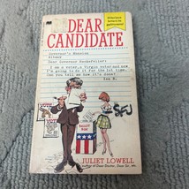 Dear Candidate Humor Paperback Book by Juliet Lowell Paperback Library 1968 - £5.11 GBP